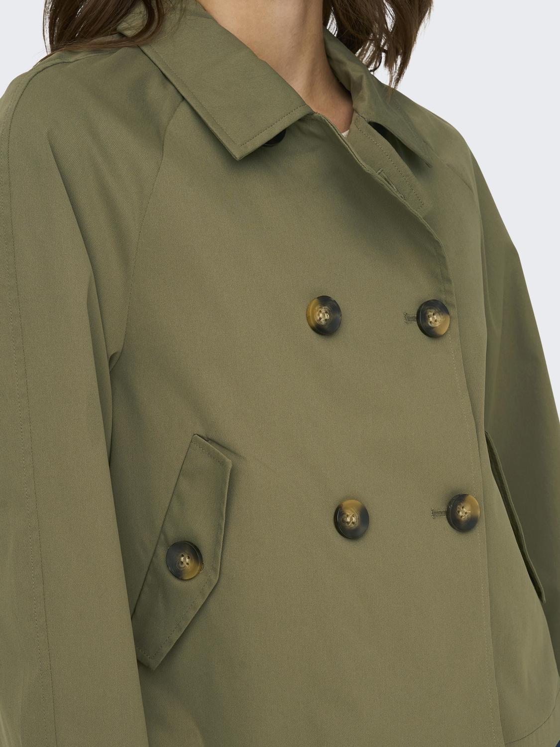 ONLAPRIL Trenchcoat - Grønn