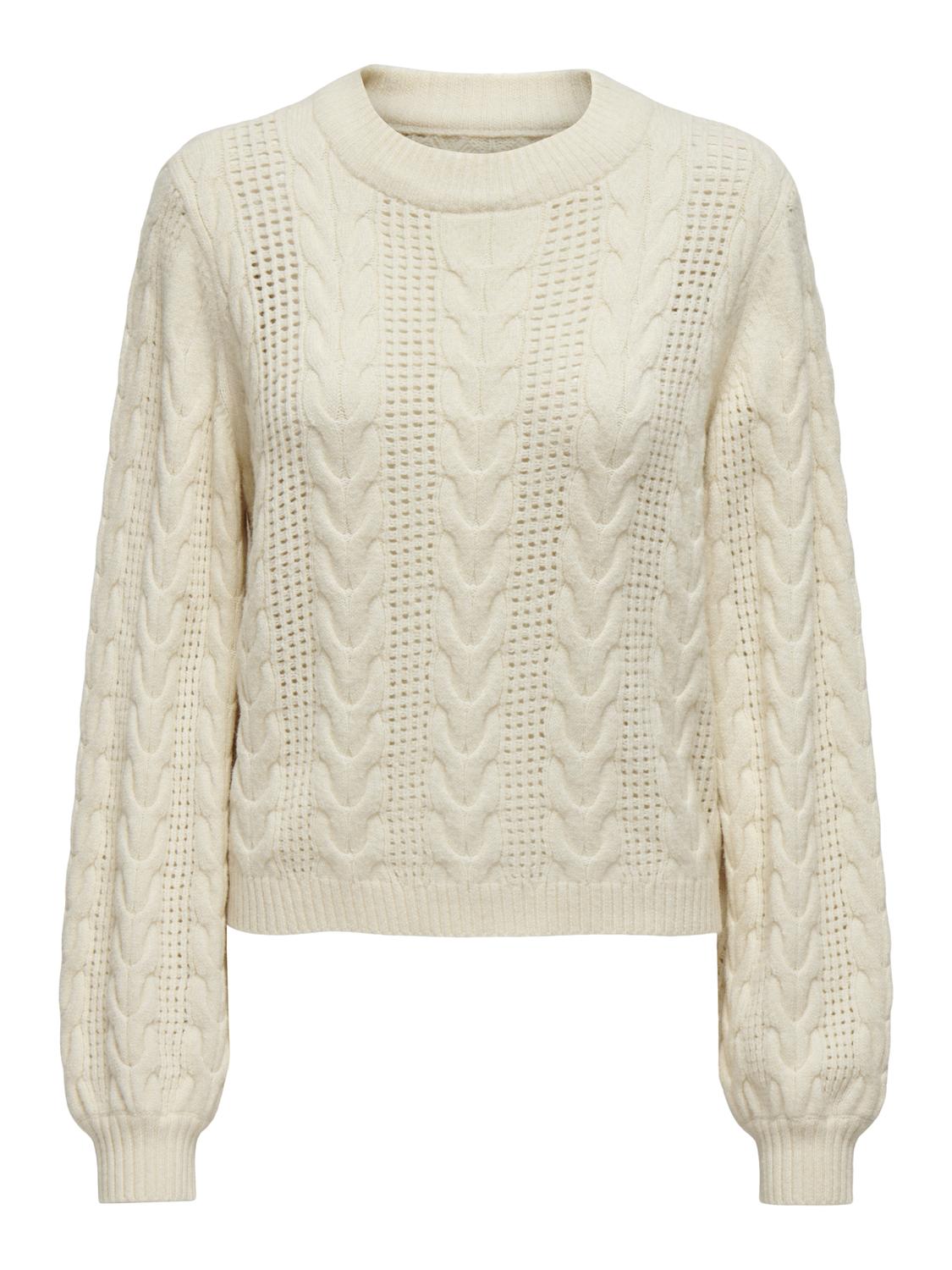 ONLRUBINA Pullover - Hvit