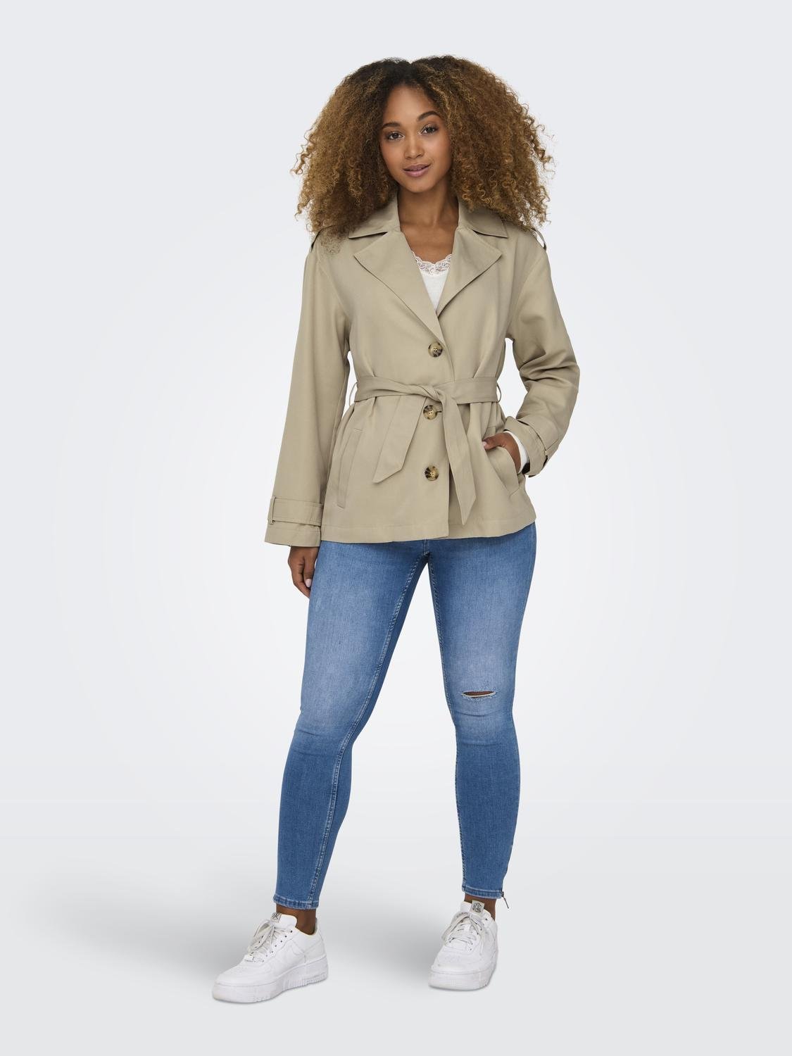 Only trenchcoat outlet beige