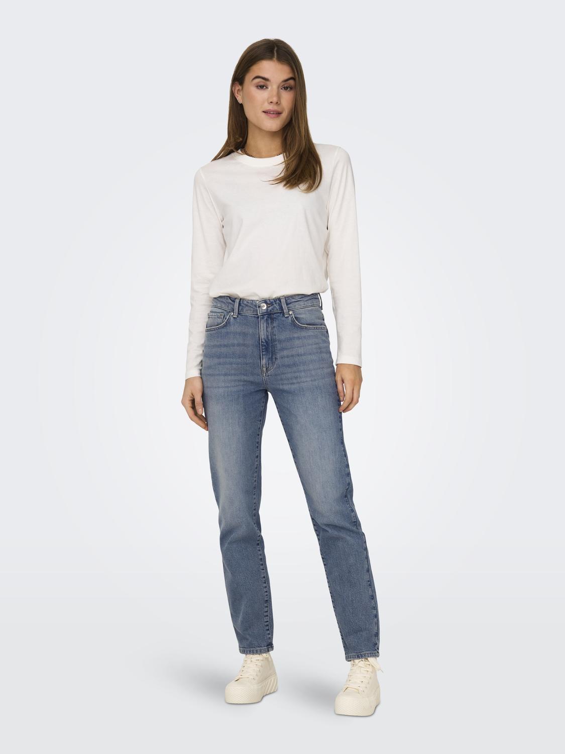 ONLEMILY HW Straight Jeans - DOT321