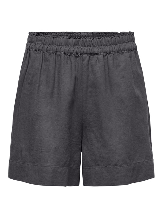 ONLTOKYO Linen Shorts - Grå
