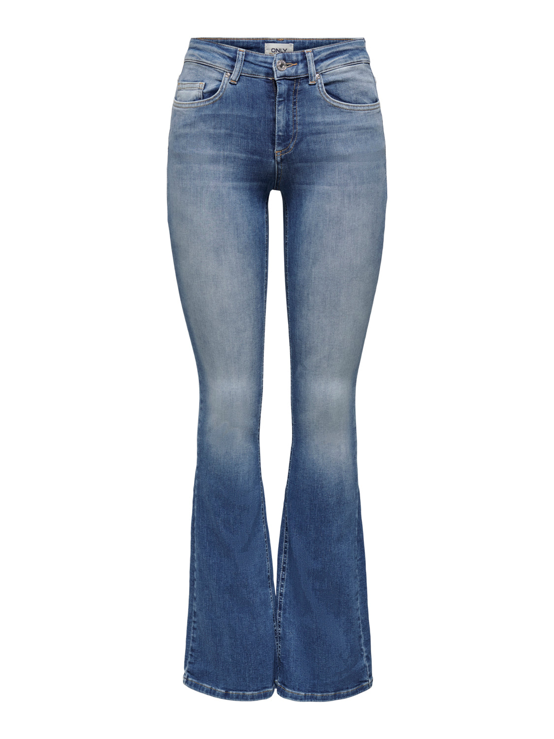 ONLBLUSH MW Flared Jeans - REA1319