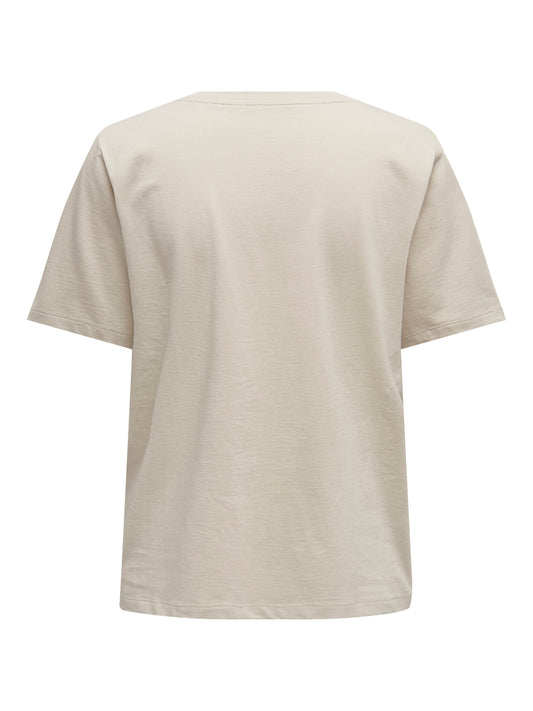 ONLONLY T-Shirt - Beige