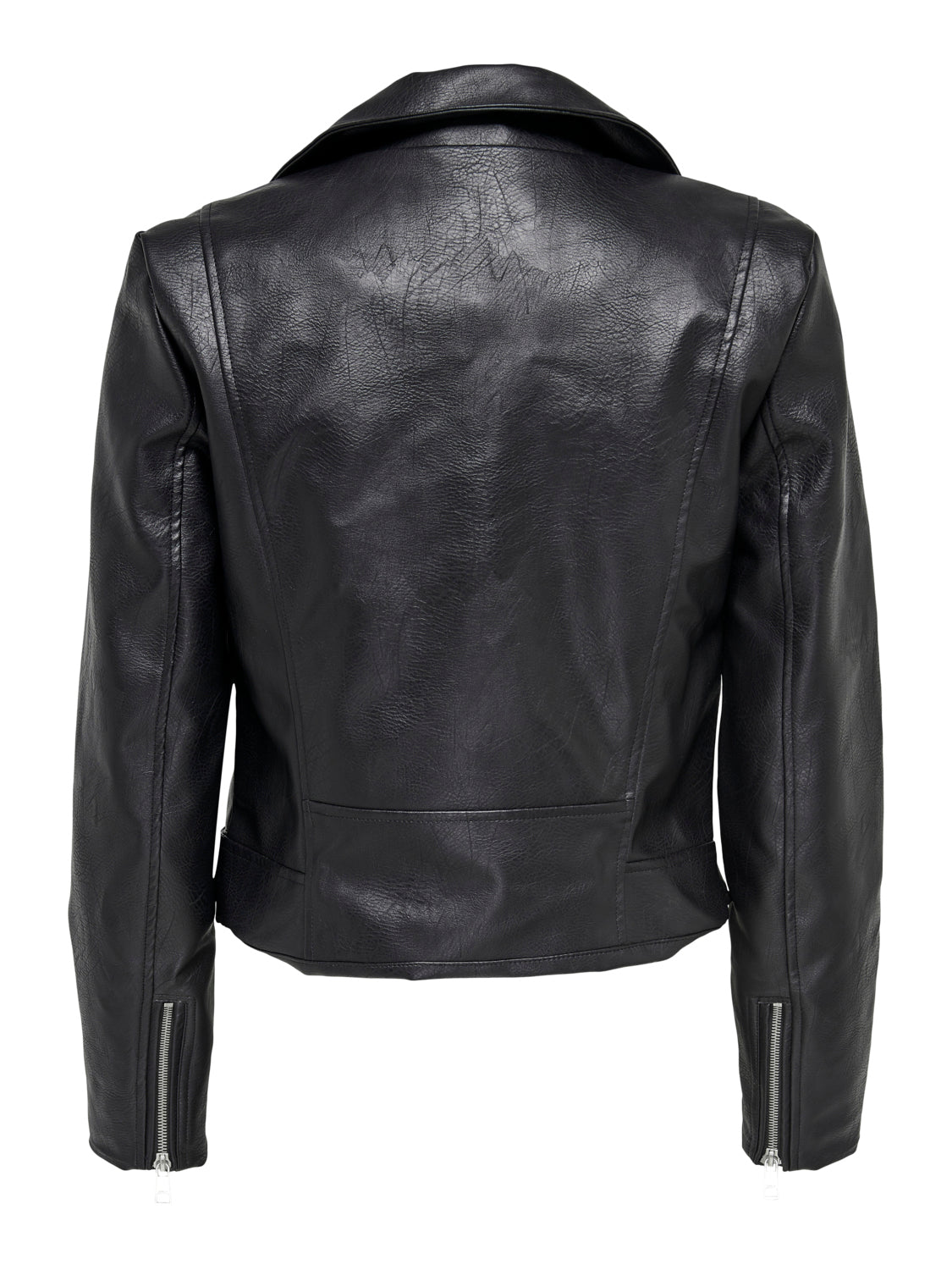ONLVERA Faux Leather Jacket - Sort