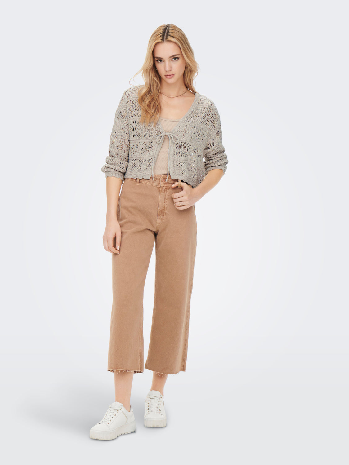ONLBEACH Cardigan - Beige