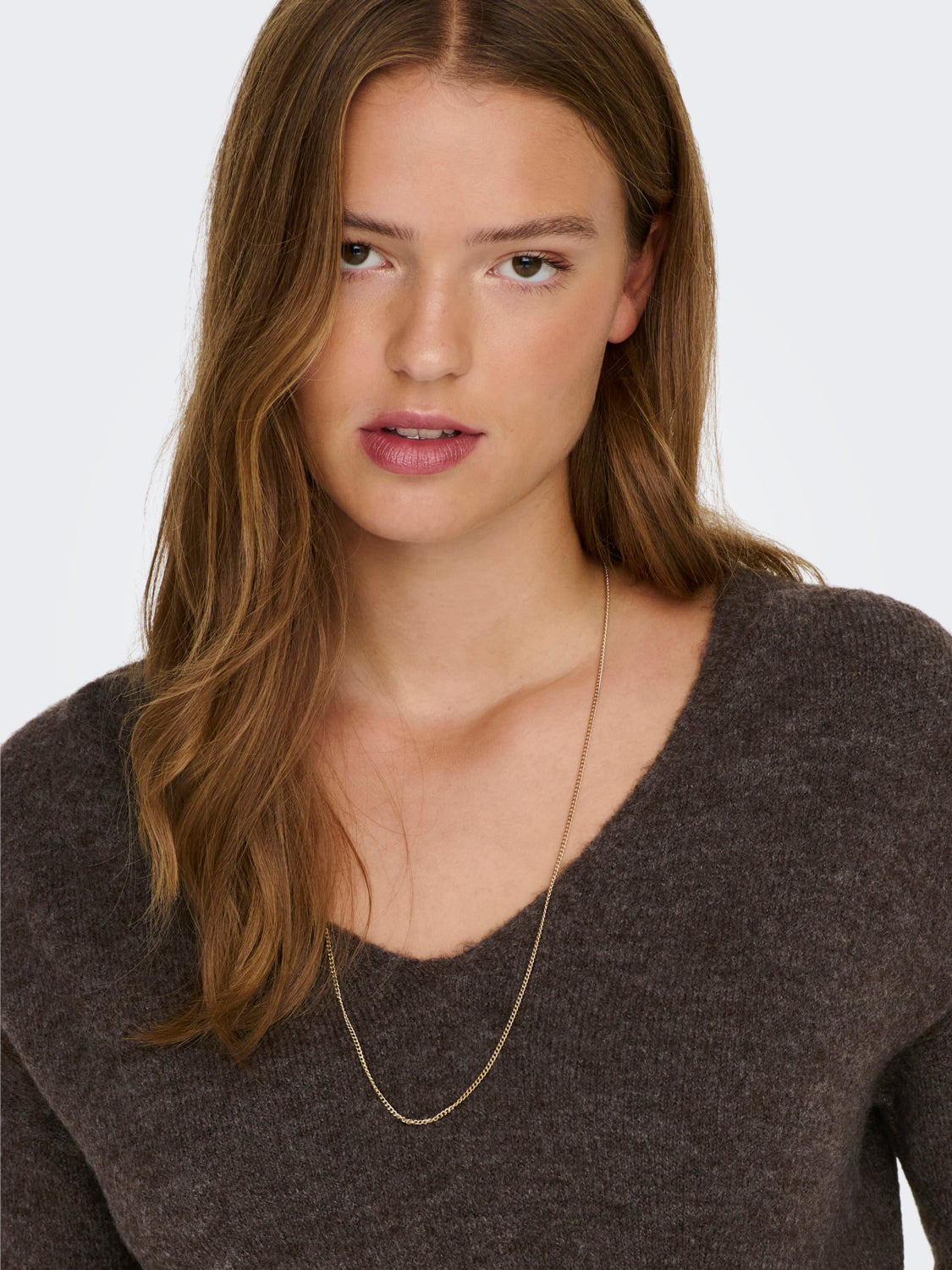 JDYELANORA Pullover - Brun