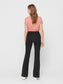 ONLFEVER MW Flared Pants - Sort