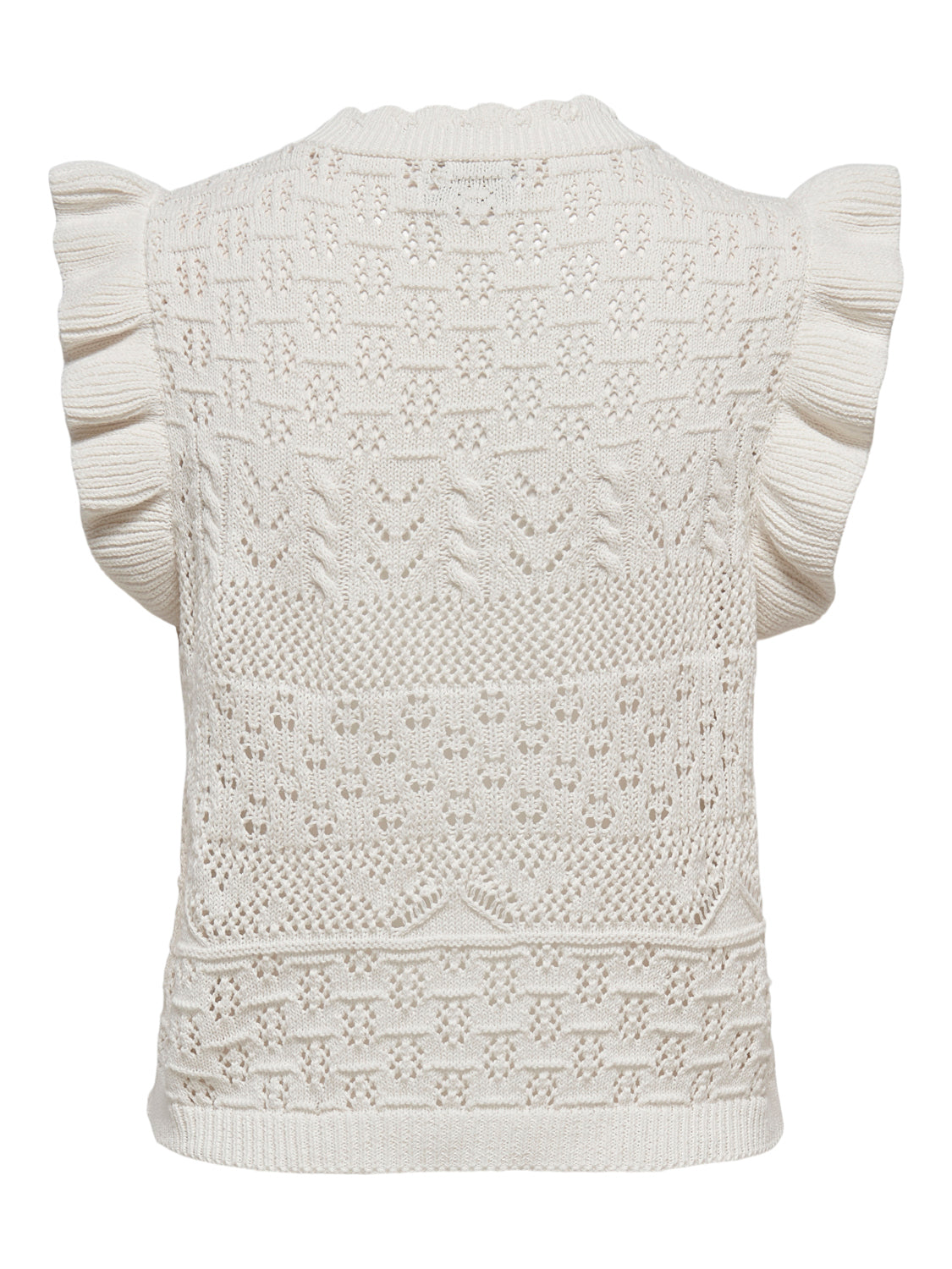 ONLTULLE S/L Top - Hvit