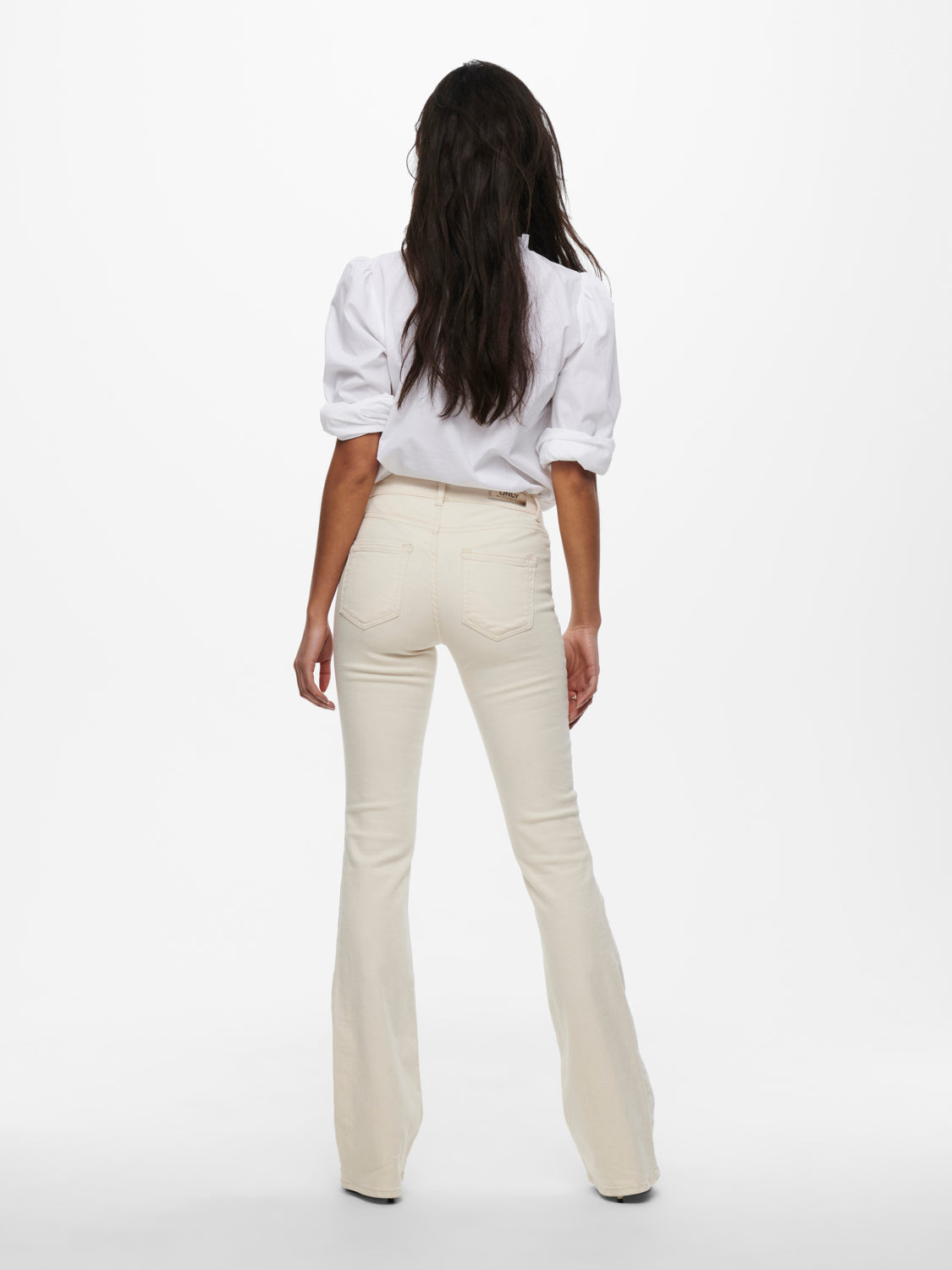 ONLBLUSH MW Flared Jeans - DOT019