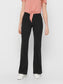 ONLFEVER MW Flared Pants - Sort