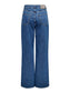 ONLHOPE EX HW Wide Rhinestone Jeans - Blå