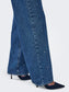 ONLHOPE EX HW Wide Rhinestone Jeans - Blå