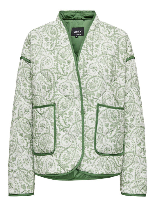 ONLELVIRA Quilted Jacket - Grønn