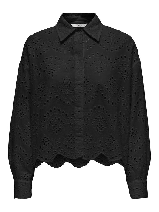 ONLVALAIS L/S Shirt - Sort