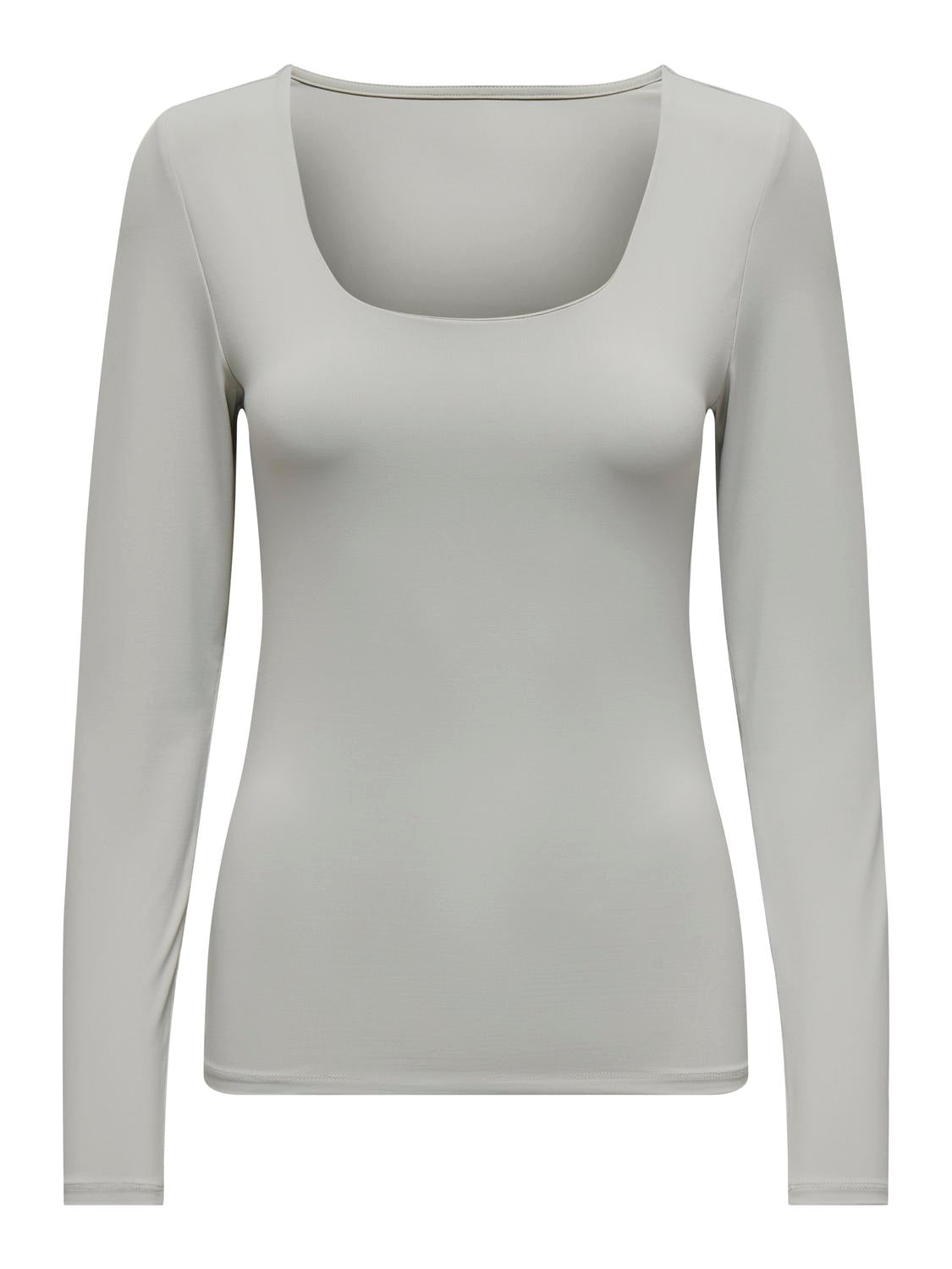 ONLEA 2-Way L/S Top - Grå